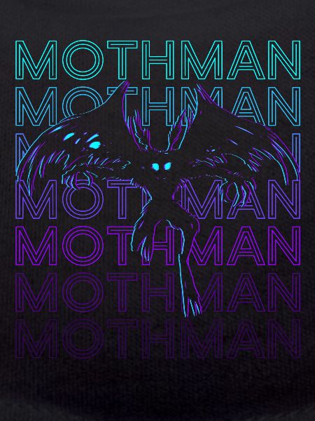 Mothman Crypto Cryptozoology Retro