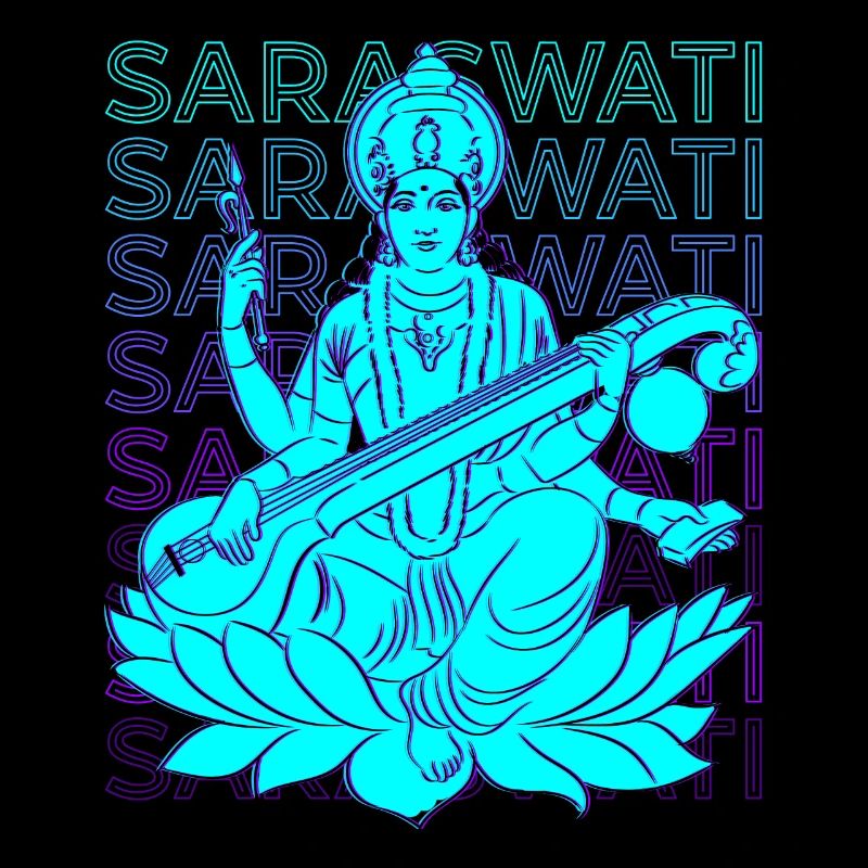 Saraswati Déesse hindoue Mythologie hindoue