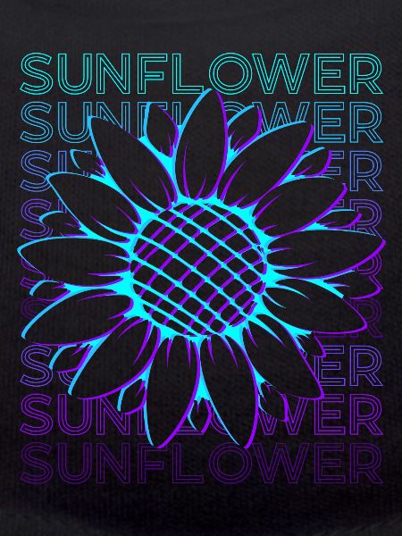 Sonnenblume Retro