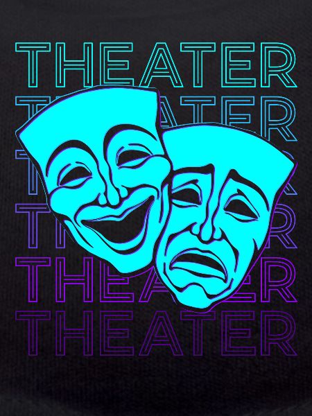 Masques de théâtre Rétro