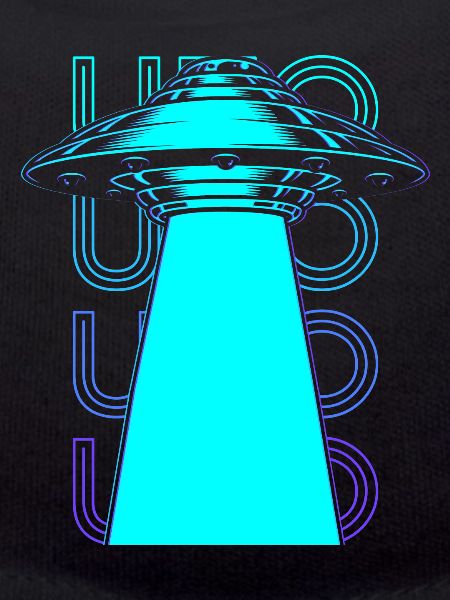 Ufo Alien Abduction Retro