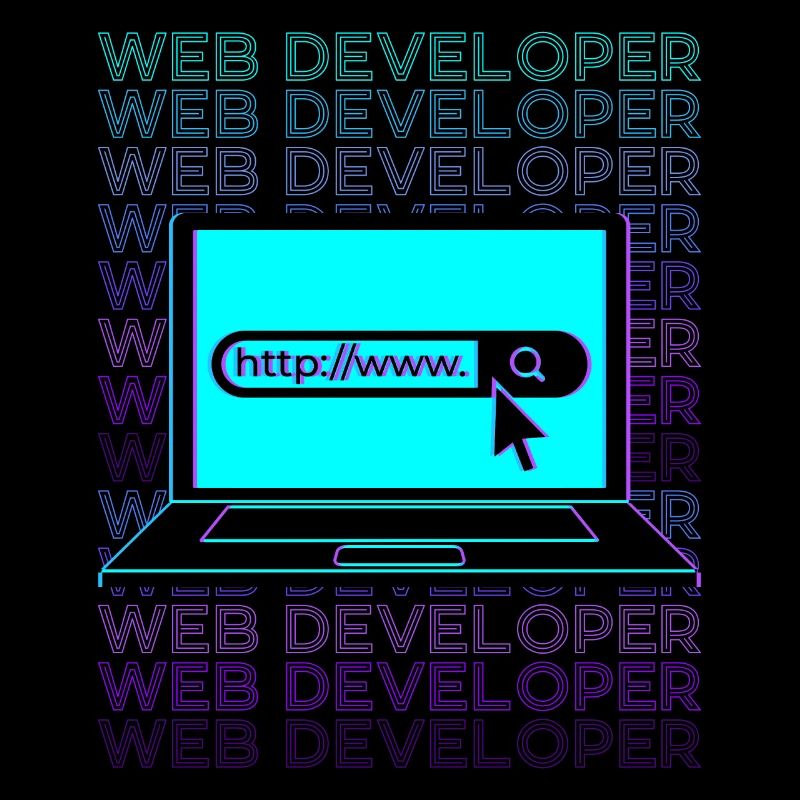 Web-Entwickler Web-Entwicklung Retro