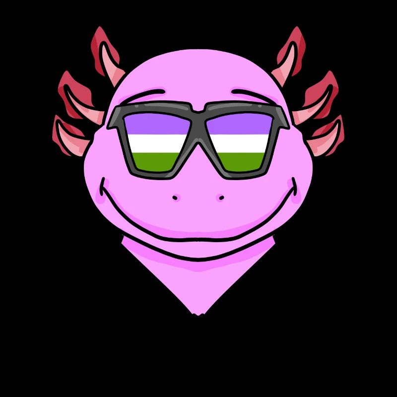 Genderqueer Axolotl