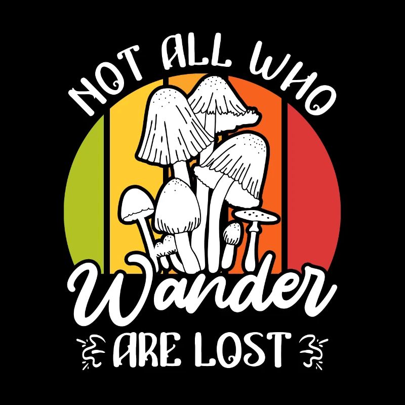 Not all who wander are lost mushroom pickers