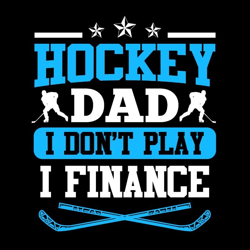 Papa eines Eishockeyspieler ich finanziere