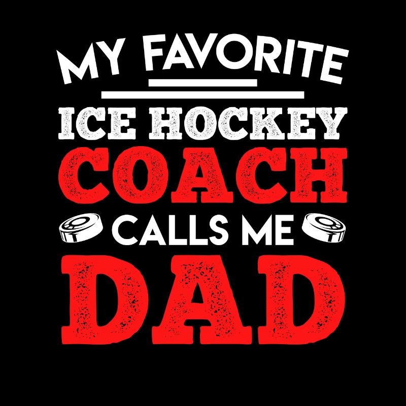 Sohn Eishockey Trainer Papa Eishockey