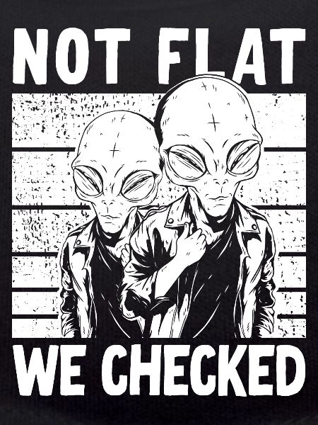 Not Flat We Checked