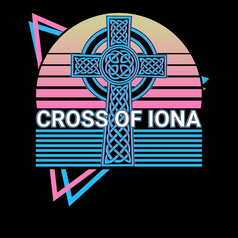 Croix d’Iona Christianisme écossais Iona Croix