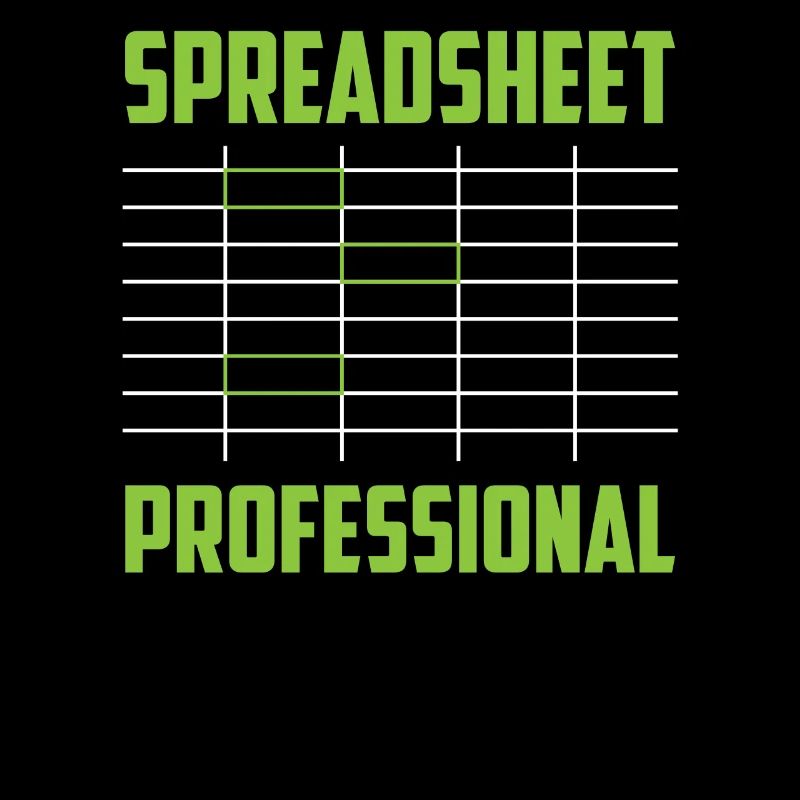 Spreadsheet Professional Work Table Accountant