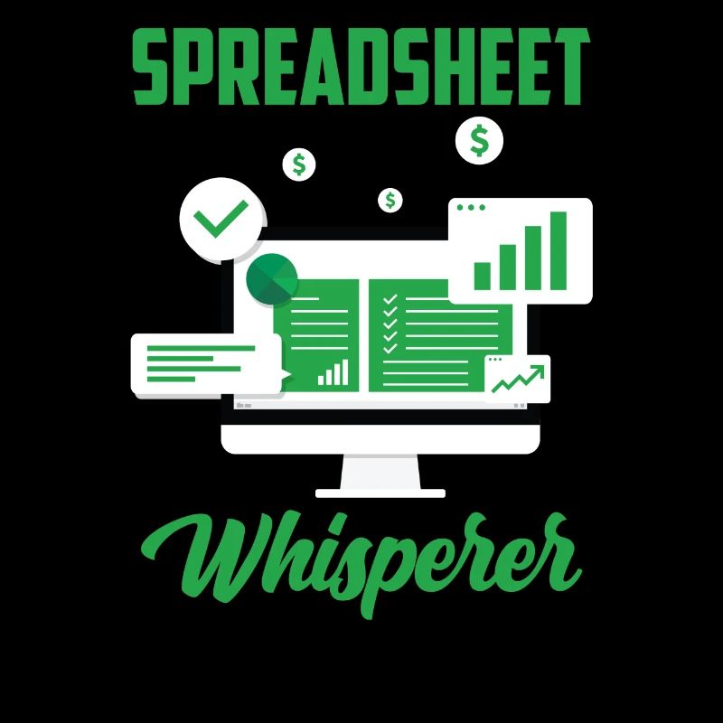 Spreadsheet Flüsterer Tabelle Buchhalter Arbeit