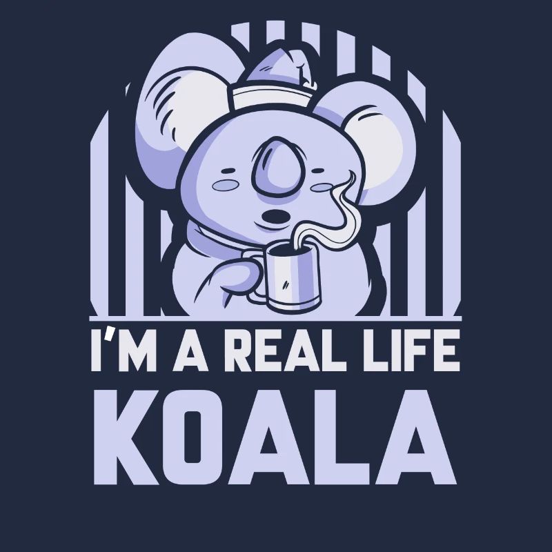 Ich Bin Ein Echter Koala Süß Koalabär Koalas Tier