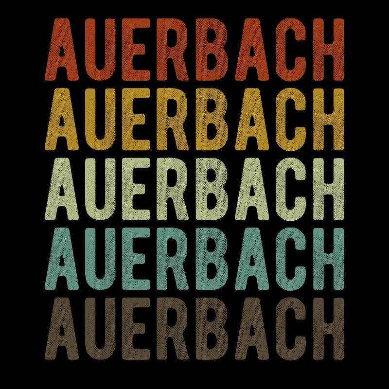 Auerbach Stadt Retro Vintage