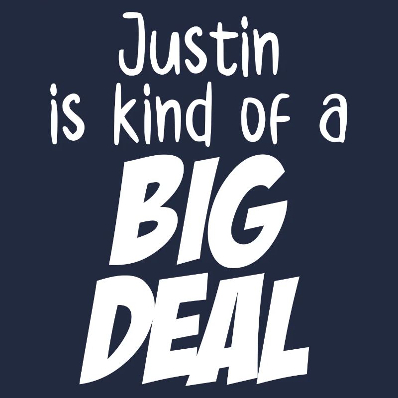 Justin ist eine Art große Sache