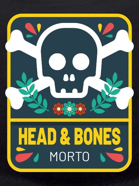 Head and bones flowers