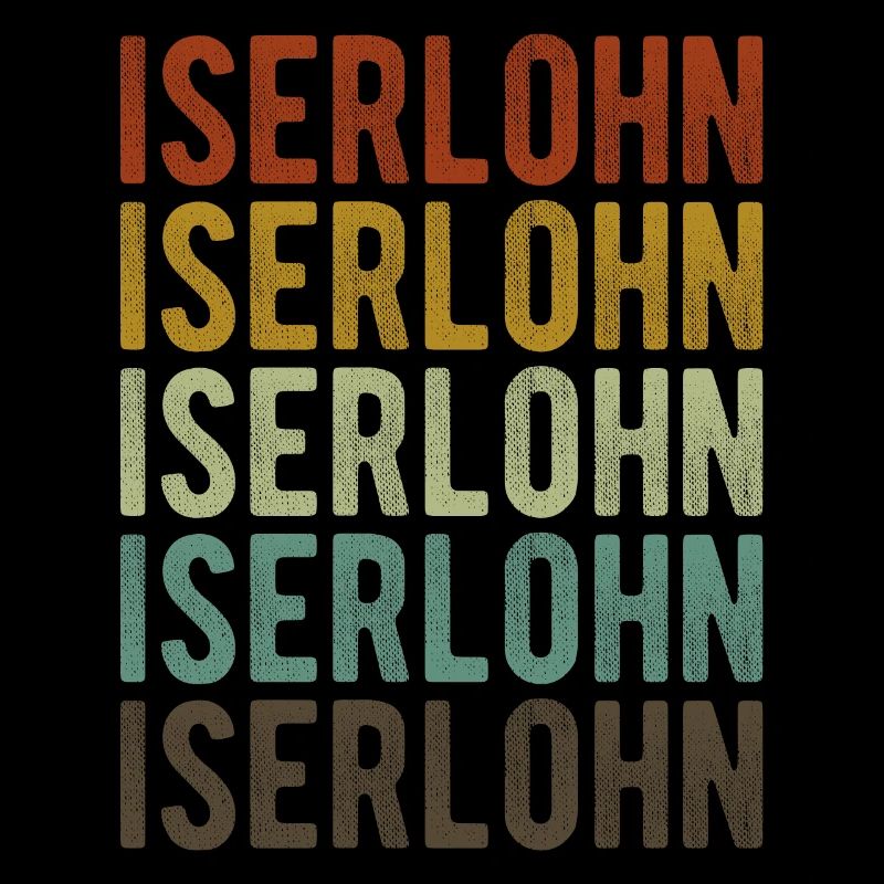 Iserlohn City Retro Vintage