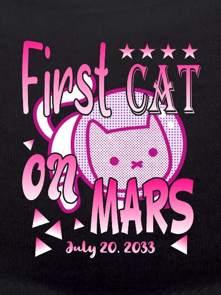 First Cat on Mars