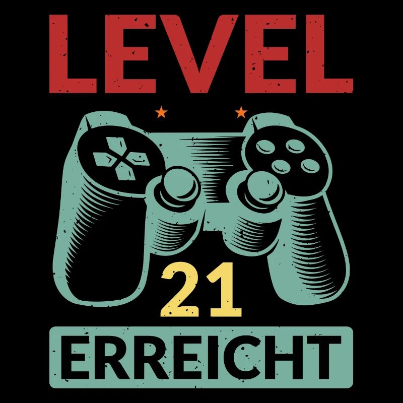Level 21 Erreicht Gamer