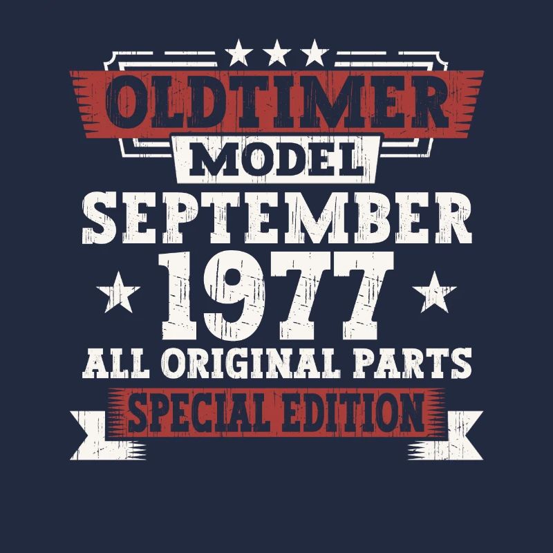 Oldtimer Septembre 1977 Cadeau de 45e anniversaire