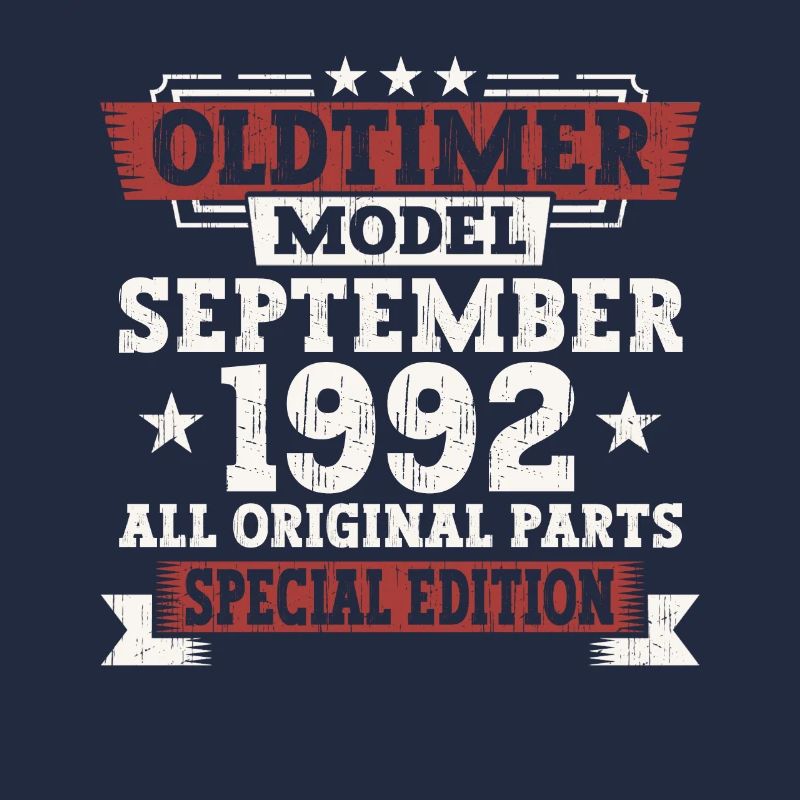 Oldtimer Septembre 1992 Cadeau de 30e anniversaire
