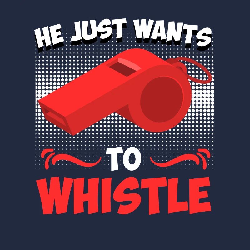 He doesn't do anything he just wants to whistle referee