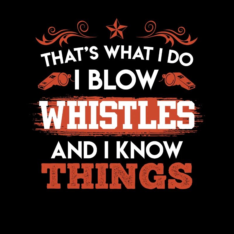 Referee whistle & know things