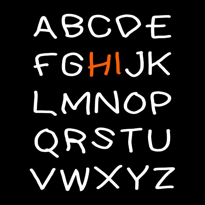 Hi Alphabet