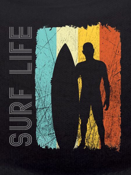 Surfer with Retro Look