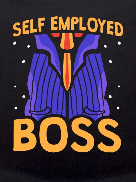 Self-employed boss Freelancer Self-employed