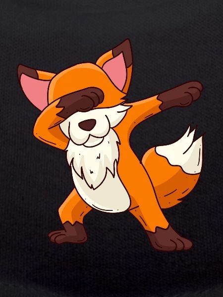 Dabbing Fuchs Kinder