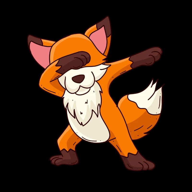 Dabbing Fuchs Kinder