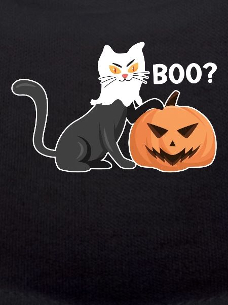 Ghost Halloween Cat