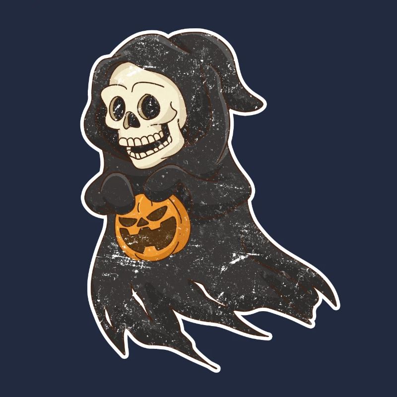 Knochen Gesicht Halloween Hexe