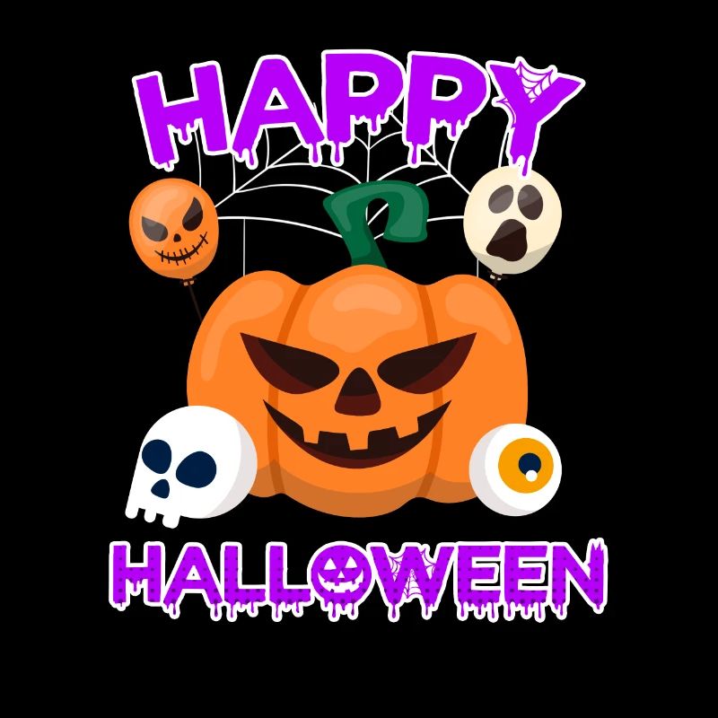 Fröhliches gruseliges Halloween