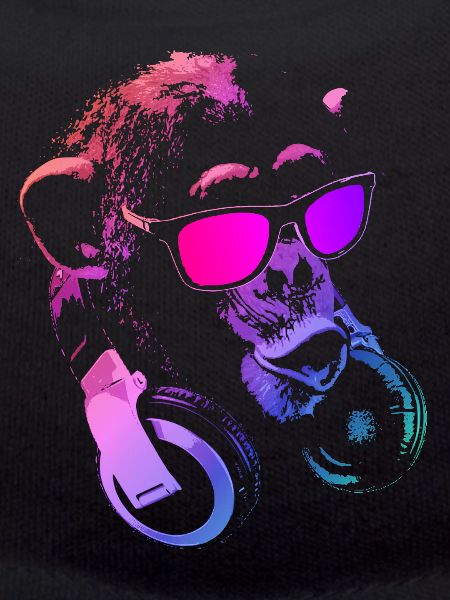 Monkey DJ Pink