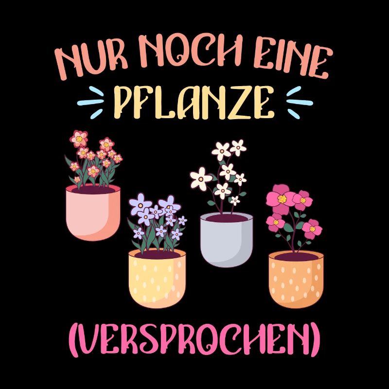 Nur noch eine Pflanze versprochen Blumen