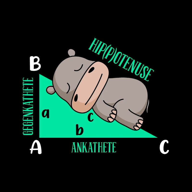 Lutiges Math Design Hipotenuse