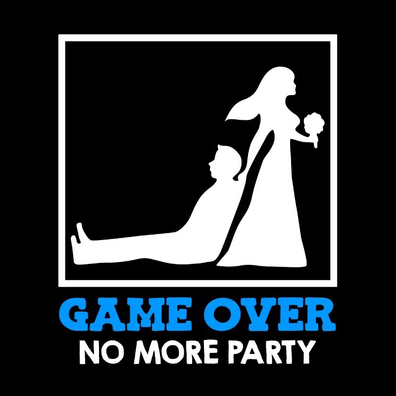 Game Over - Brautpaar Hochzeit