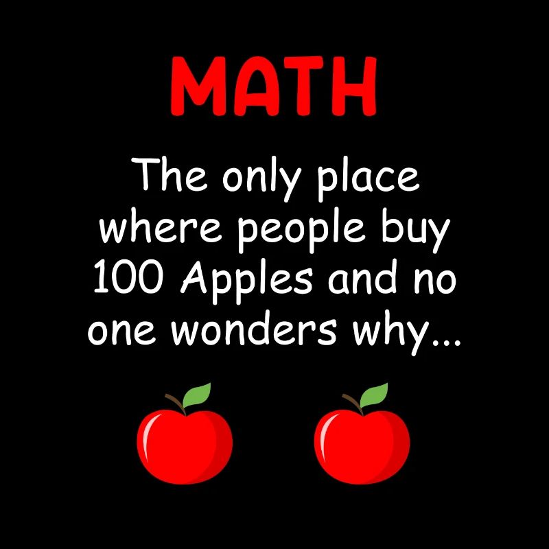 Math l’endroit où les gens achètent 100 pommes