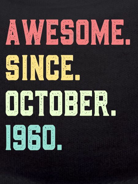 Awesome Since October 1960