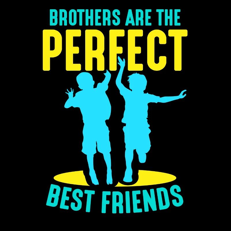 Brüder Sind Die Perfekten Besten Freunde Freund