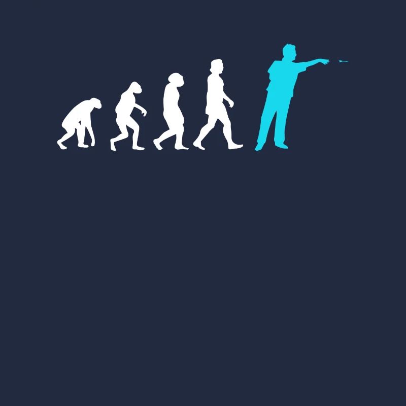 Darts Evolution Joueur de fléchettes Lance des fléchettes