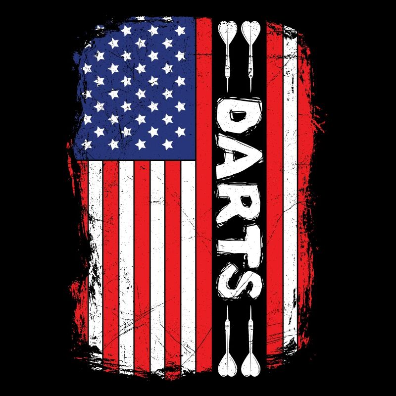 Fléchettes Fléchettes Drapeau des États-Unis