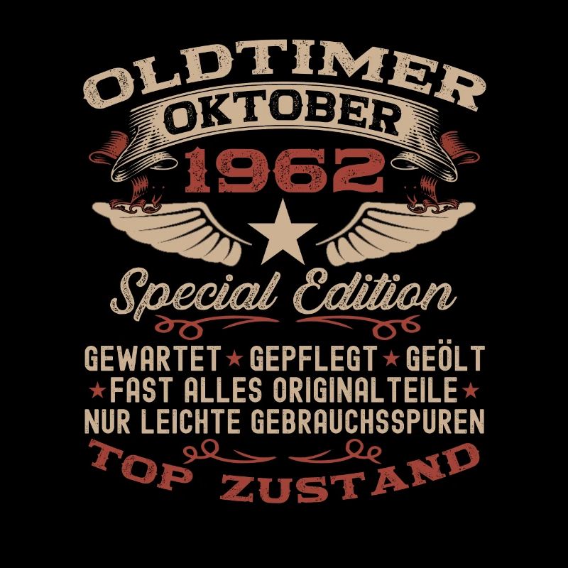 Oldtimer Oktober 1962 60. Geburtstag Geschenk