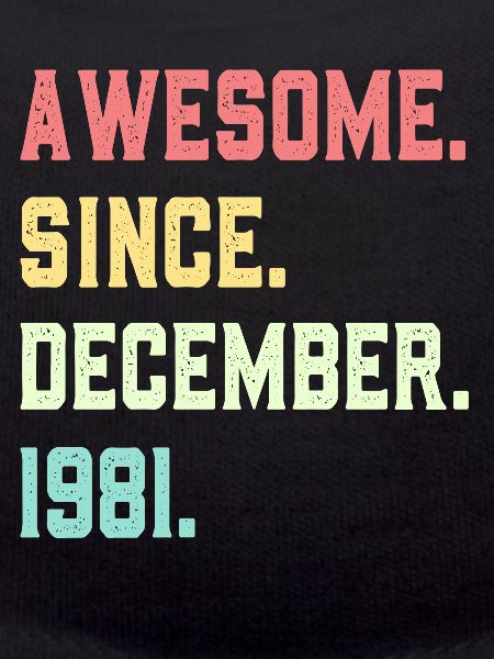 Awesome Since December 1981