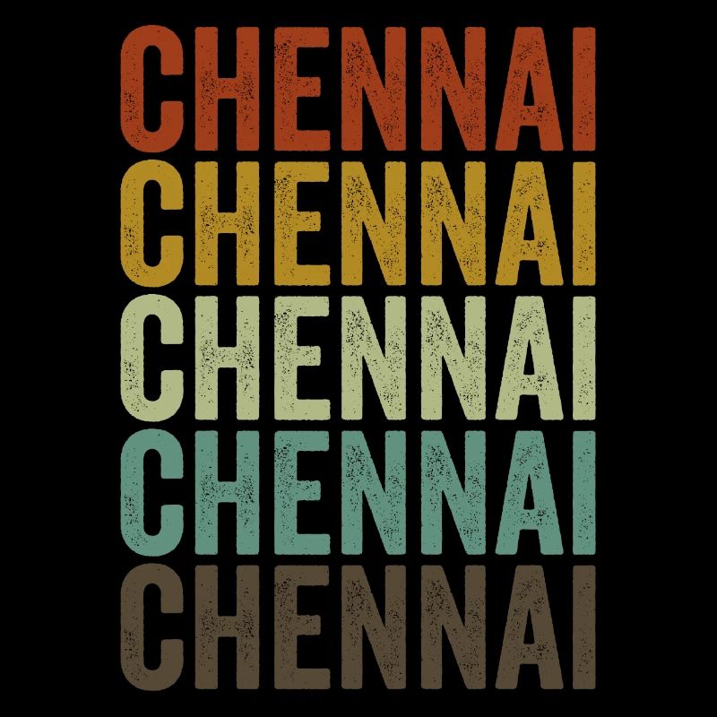Chennai Inde Rétro Vintage