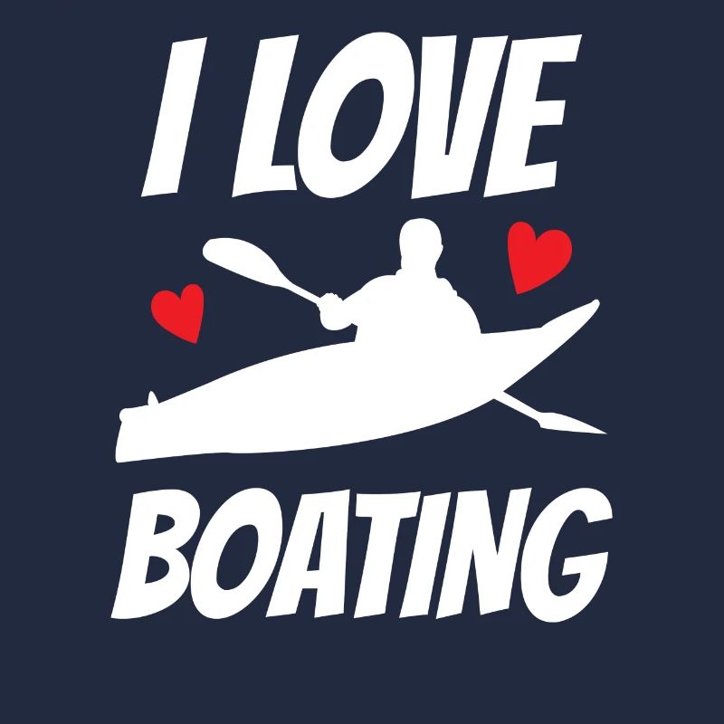 Ich Liebe Bootfahren Kajak Schiff Boot Segelboot