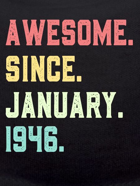 Awesome since January 1946