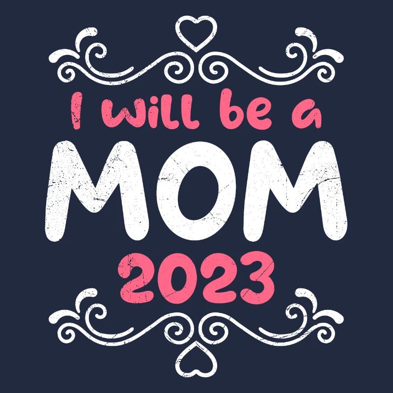 Mama 2023 Ich werde Mutter Mädchen Mama