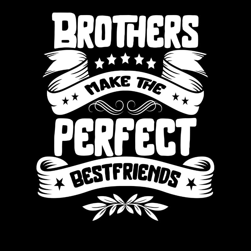 Brüder Sind Die Perfekten Besten Freunde Freund