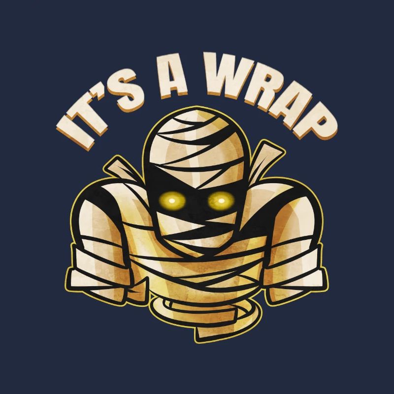 Scary Mummy It's A Wrap Halloween
